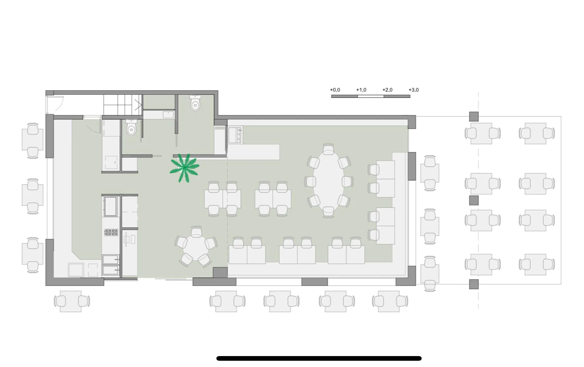 Traspaso-restaurante-platja-de-aro-girona-mapa-salaa